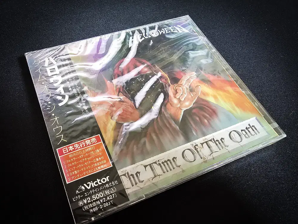 Helloween - Time of the Oath 일본반 초판, 신품